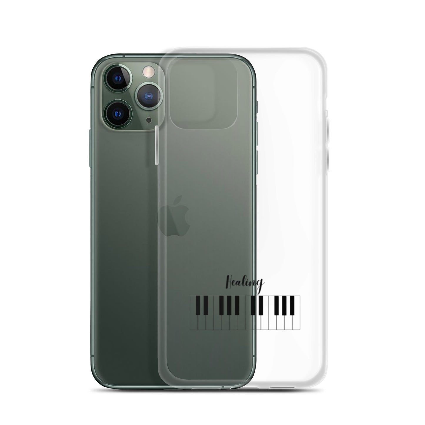 iPhone® Transparent Healing Piano Case