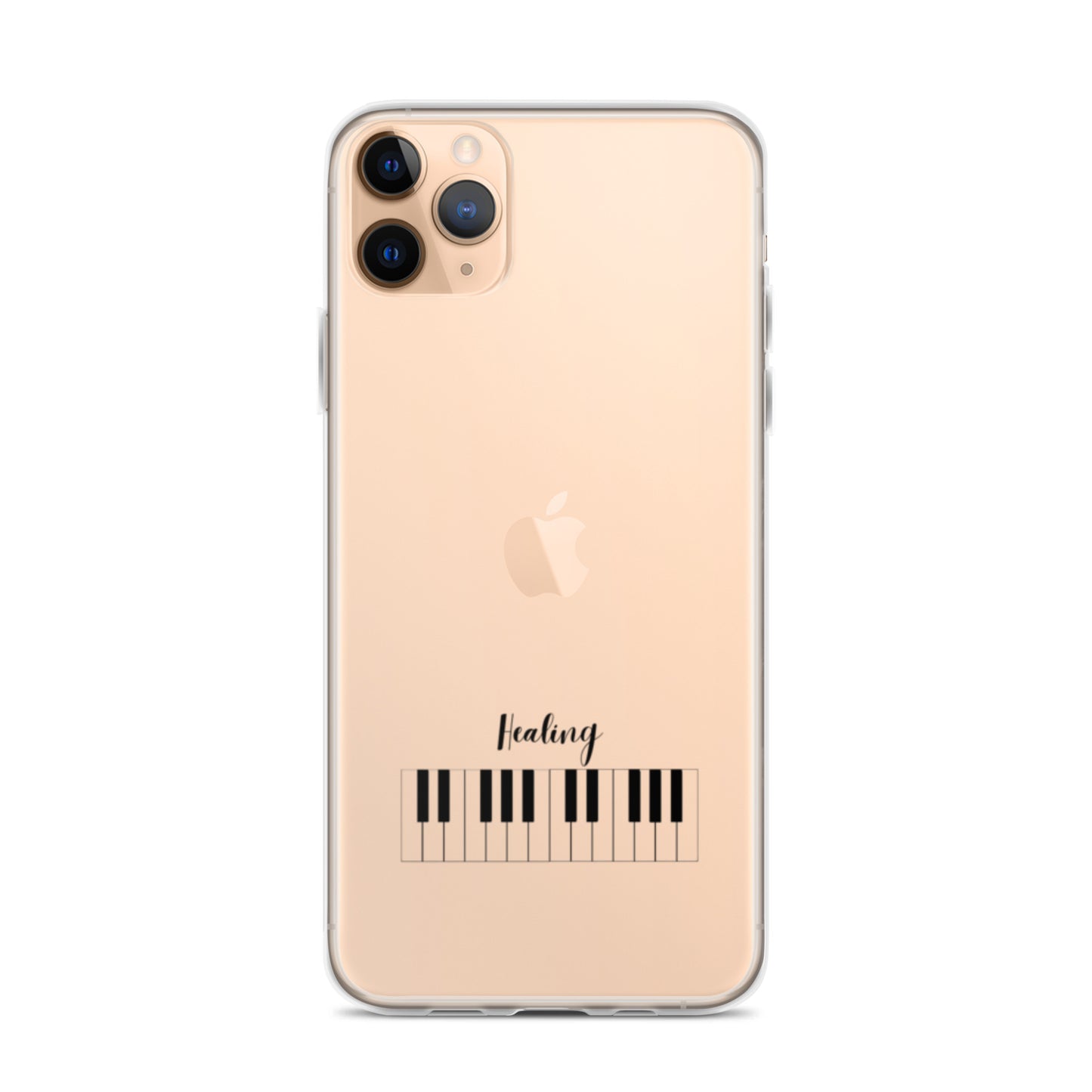 iPhone® Transparent Healing Piano Case